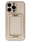 iPhone 13 Pro Kılıf Coco Elit Kapak - Gold