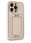 iPhone 13 Pro Kılıf Coco Elit Kapak - Gold