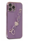 iPhone 13 Pro Kılıf Esila Silikon - Mor
