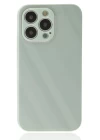 iPhone 13 Pro Kılıf Glass Kapak - Turkuaz