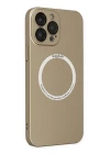 iPhone 13 Pro Kılıf Jack Magneticsafe Lens Silikon - Gold