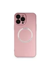 iPhone 13 Pro Kılıf Jack Magneticsafe Lens Silikon - Rose Gold