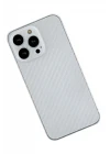 iPhone 13 Pro Kılıf Karbon PP Silikon - Şeffaf
