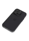 iPhone 13 Pro Kılıf Luko Lens Silikon - Siyah