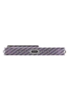 iPhone 13 Pro Kılıf Mekanik Magsafe Kapak - Derin Mor