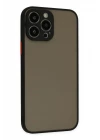 iPhone 13 Pro Kılıf Montreal Silikon Kapak - Siyah