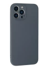 iPhone 13 Pro Kılıf Nano içi Kadife Silikon - Gri