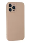 iPhone 13 Pro Kılıf Nano içi Kadife Silikon - Pudra
