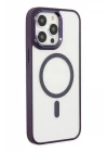 iPhone 13 Pro Kılıf Room Magneticsafe Silikon - Derin Mor