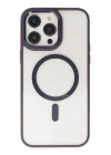 iPhone 13 Pro Kılıf Room Magneticsafe Silikon - Derin Mor