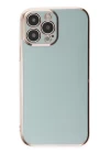 iPhone 13 Pro Kılıf Volet Silikon - Açık Yeşil
