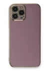 iPhone 13 Pro Kılıf Volet Silikon - Mor