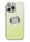 iPhone 13 Pro Max Kılıf Best Silikon - Yeşil