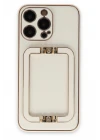 iPhone 13 Pro Max Kılıf Coco Elit Kapak - Beyaz