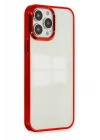 iPhone 13 Pro Max Kılıf Element Silikon - Kırmızı