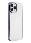 iPhone 13 Pro Max Kılıf Element Silikon - Mor