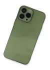 iPhone 13 Pro Max Kılıf Fly Lens Silikon - Yeşil