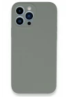 iPhone 13 Pro Max Kılıf Lansman Legant Silikon - Gri