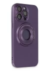 iPhone 13 Pro Max Kılıf Lukka Magneticsafe Kapak - Derin Mor
