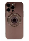 iPhone 13 Pro Max Kılıf Lukka Magneticsafe Kapak - Kahverengi
