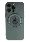 iPhone 13 Pro Max Kılıf Lukka Magneticsafe Kapak - Koyu Yeşil