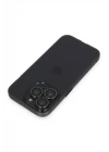 iPhone 13 Pro Max Kılıf Luko Lens Silikon - Siyah