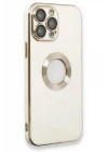 iPhone 13 Pro Max Kılıf Store Silikon - Beyaz