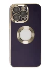iPhone 13 Pro Max Kılıf Store Silikon - Derin Mor