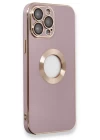 iPhone 13 Pro Max Kılıf Store Silikon - Mor