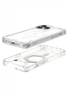 iPhone 13 Pro Max Kılıf Uag Plyo Magneticsafe Silikon - Şeffaf