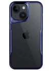 iPhone 14 Kılıf Boyi Silikon Kapak - Lacivert