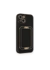 iPhone 14 Kılıf Coco Elit Kapak - Siyah