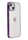 iPhone 14 Kılıf Element Silikon - Mor
