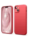 iPhone 14 Kılıf First Silikon - Kırmızı