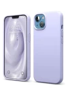 iPhone 14 Kılıf First Silikon - Lila