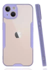 iPhone 14 Kılıf Platin Silikon - Lila