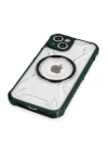 iPhone 14 Kılıf Prag Magneticsafe Kapak - Koyu Yeşil
