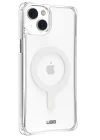 iPhone 14 Kılıf Uag Plyo Magneticsafe Silikon - Şeffaf