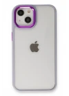 iPhone 14 Plus Kılıf Dora Kapak - Lila