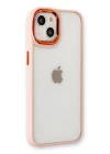 iPhone 14 Plus Kılıf Dora Kapak - Pudra
