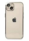 iPhone 14 Plus Kılıf Razer Lensli Silikon - Gümüş