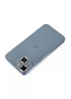iPhone 14 Plus Metal Kamera Lens Koruma Cam - Mor