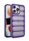 iPhone 14 Pro Kılıf Airmax Silikon Kapak - Derin Mor