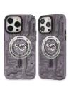 iPhone 14 Pro Kılıf Apollo Magneticsafe Desenli Kapak - Apollo Mor - 5