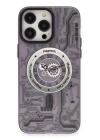 iPhone 14 Pro Kılıf Apollo Magneticsafe Desenli Kapak - Apollo Mor - 5