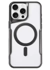 iPhone 14 Pro Kılıf Boyi Magsafe Silikon Kapak - Siyah