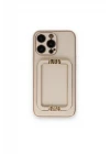 iPhone 14 Pro Kılıf Coco Elit Kapak - Gold
