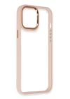iPhone 14 Pro Kılıf Dora Kapak - Pudra