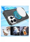 iPhone 14 Pro Kılıf Glow Magsafe Kapak - Mor