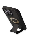 iPhone 14 Pro Kılıf Merkür Magneticsafe Standlı Kapak - Siyah
